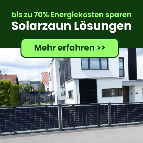 Solarzaun Lösungen